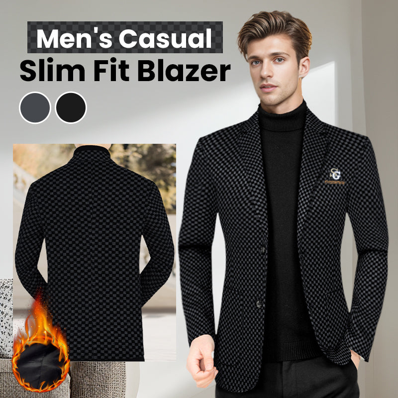Chaqueta de Traje Casual Entallada