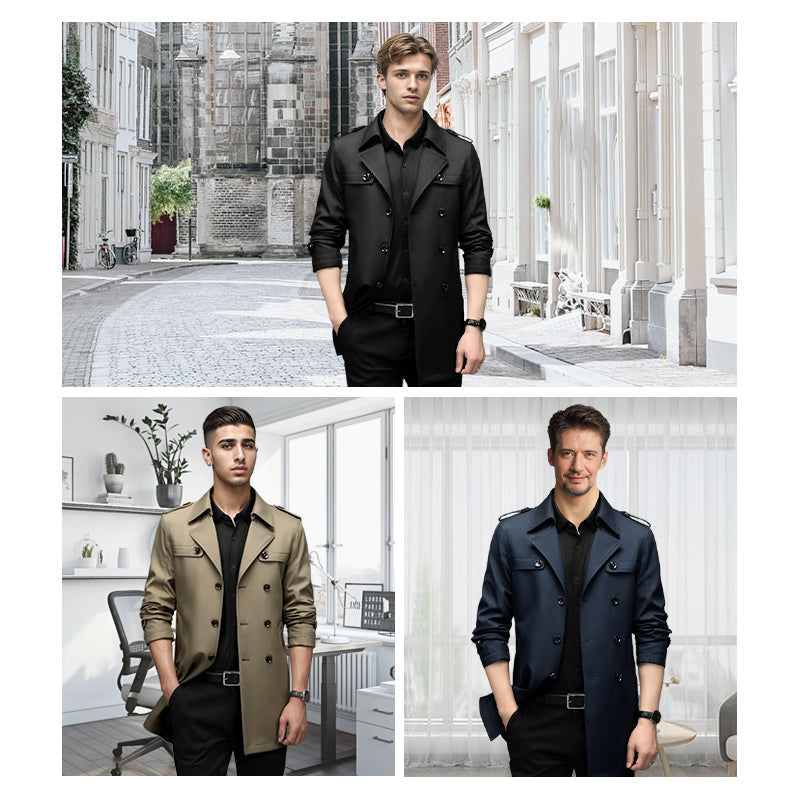Chaqueta cortavientos cruzada