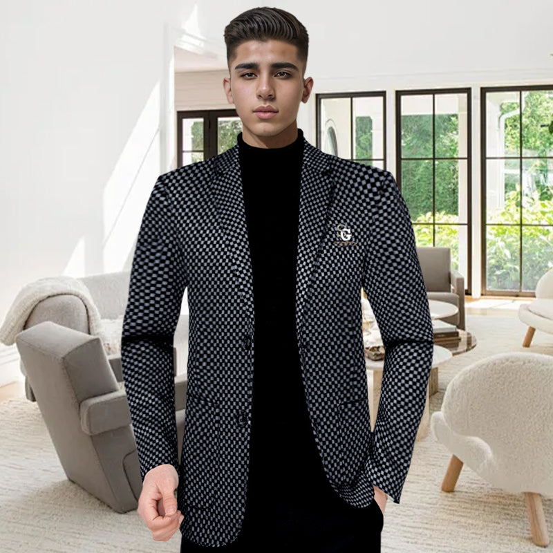 Chaqueta de Traje Casual Entallada