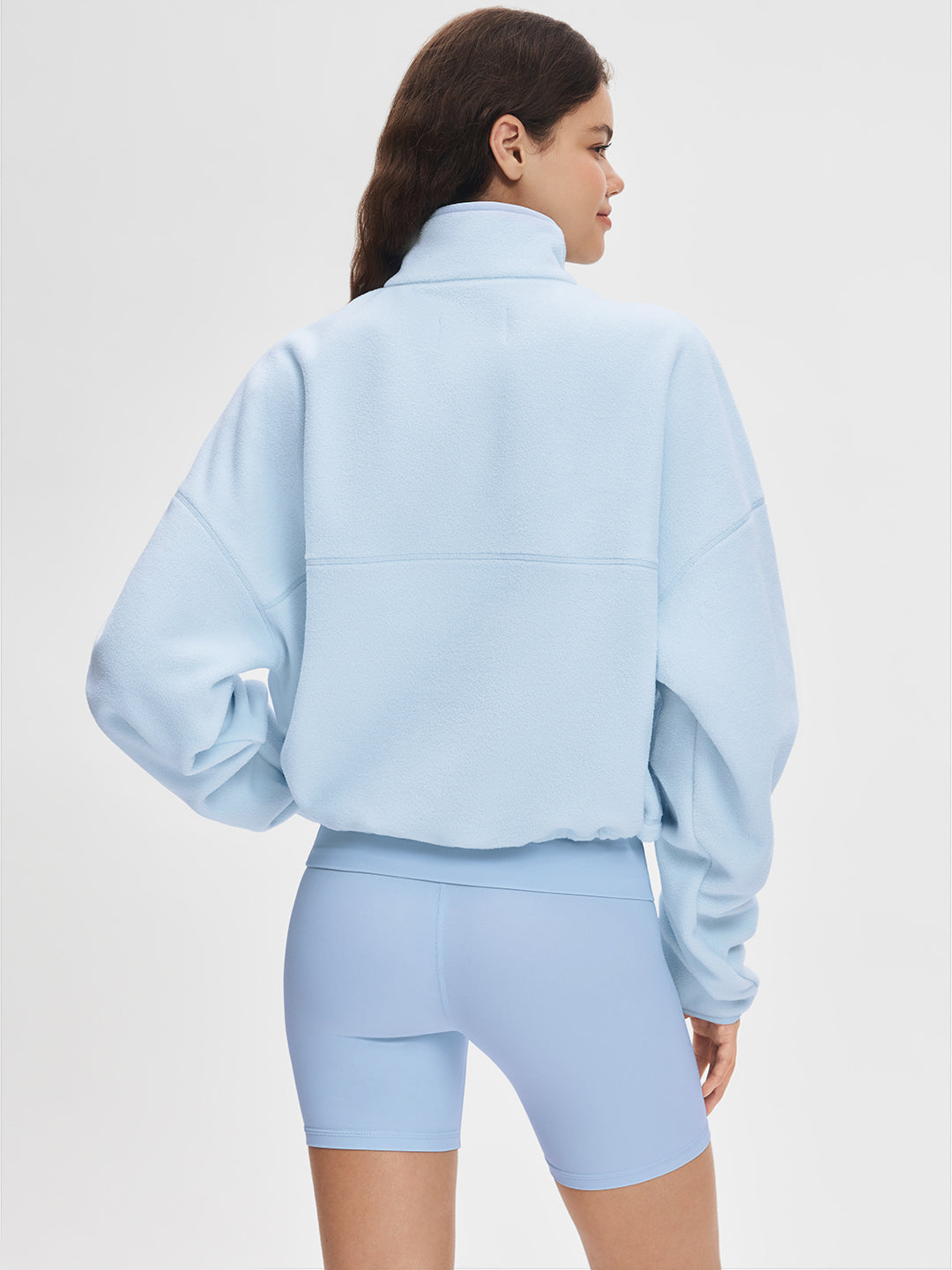 Sudadera de Cuello Alto con Cremallera