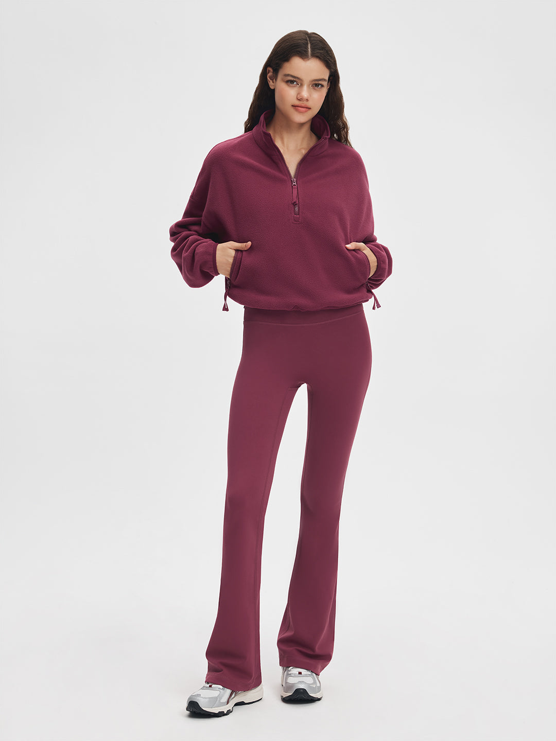 Sudadera de Cuello Alto con Cremallera