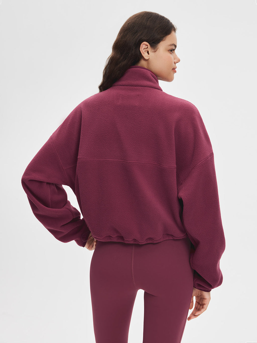 Sudadera de Cuello Alto con Cremallera