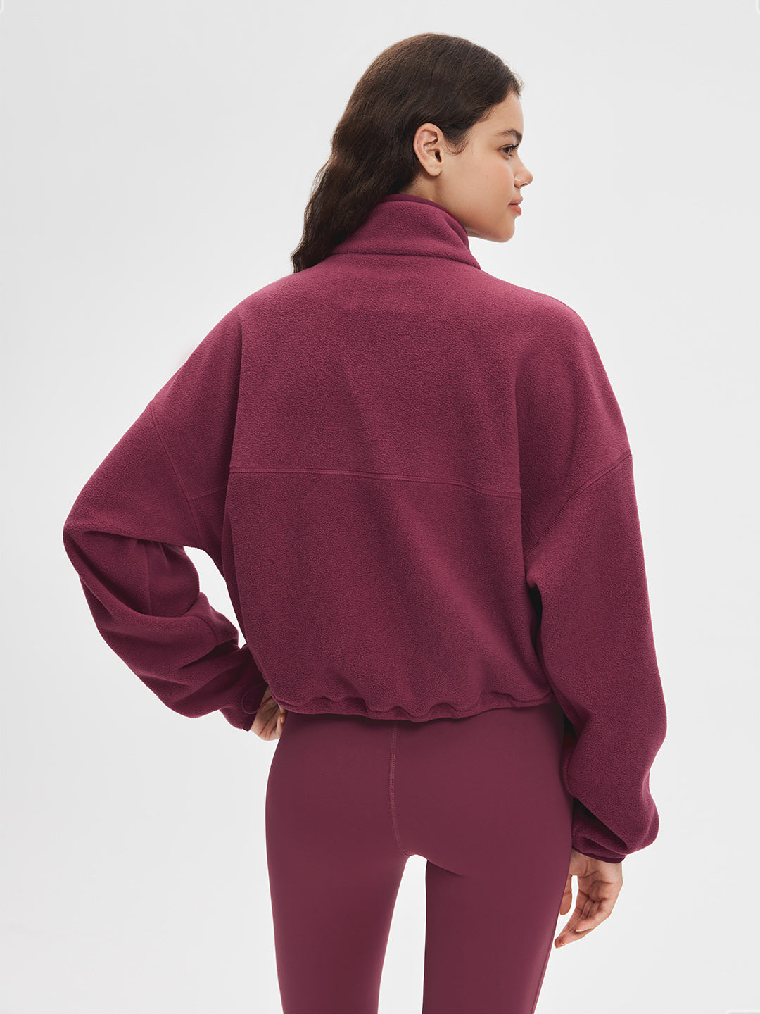 Sudadera de Cuello Alto con Cremallera