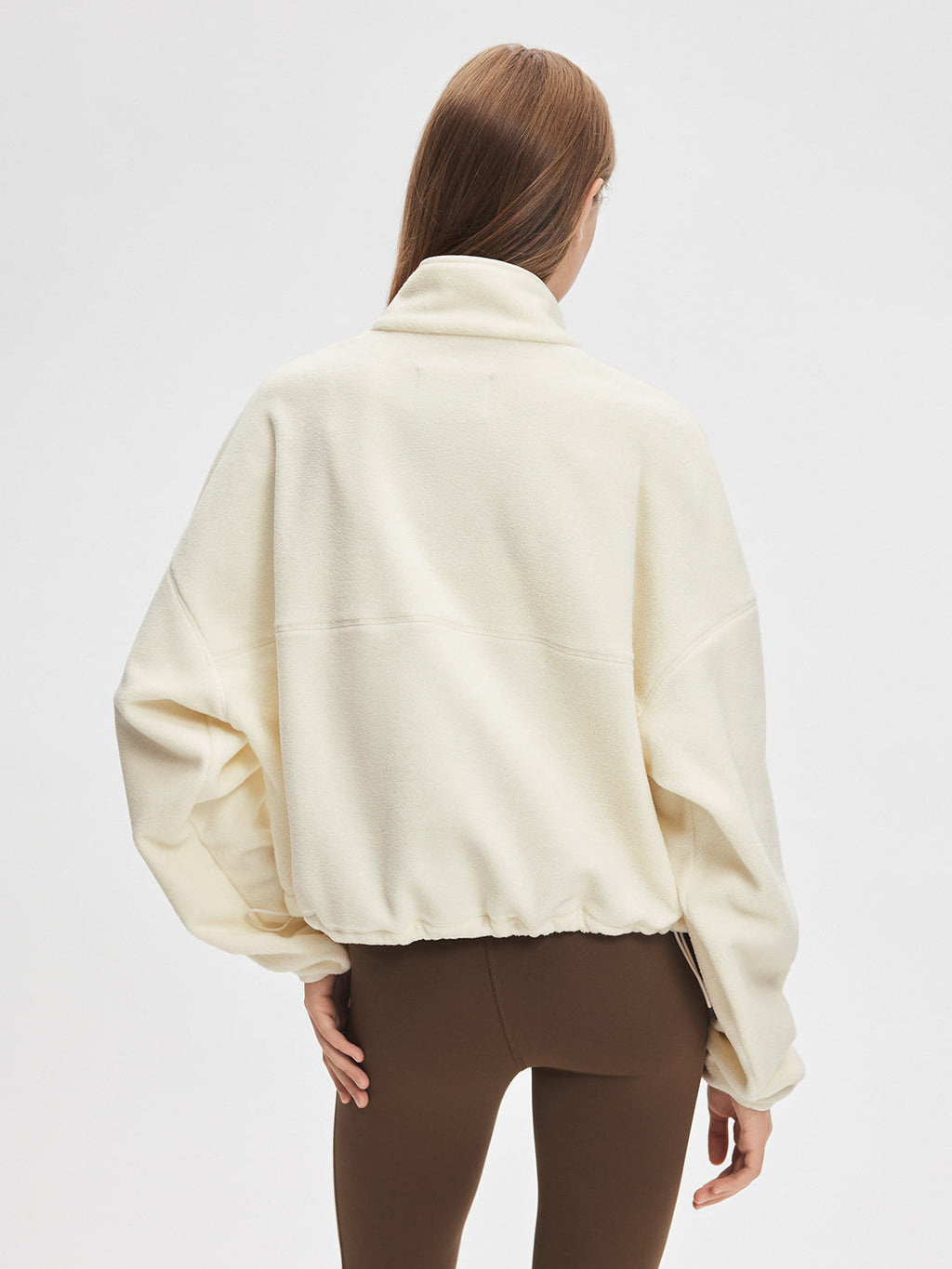 Sudadera de Cuello Alto con Cremallera