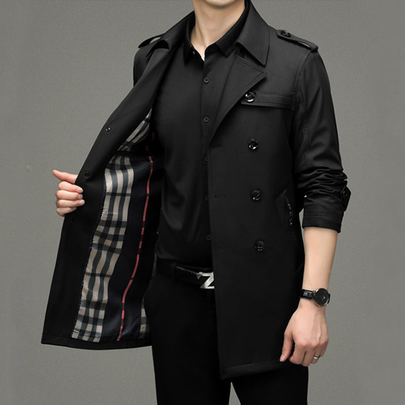 Chaqueta cortavientos cruzada