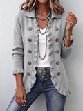 Obdulia | Chaqueta de Punto Gris