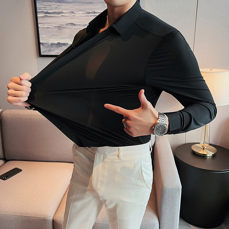 Camisa de hombre con botones