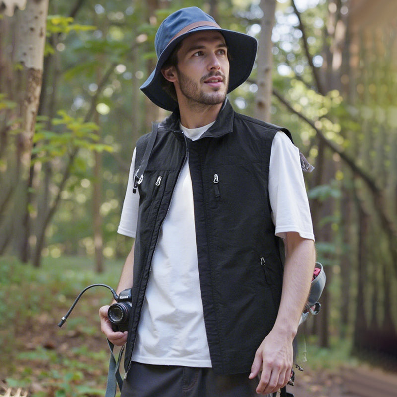 Chaleco oversize sin mangas