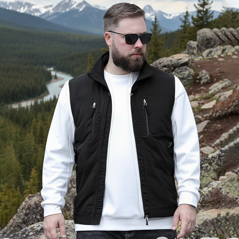 Chaleco oversize sin mangas