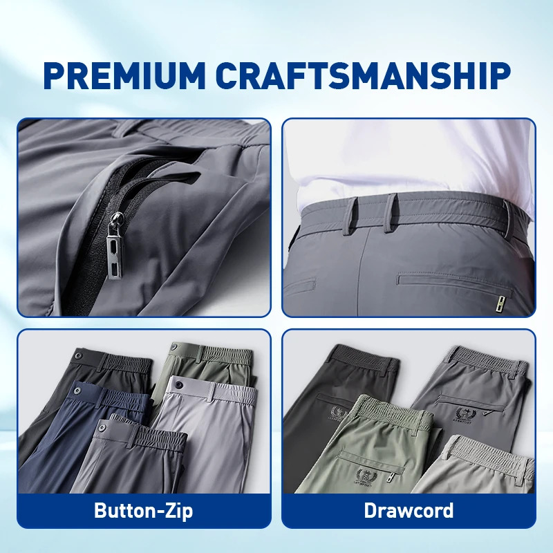 Pantalones Casual Elásticos para Hombre