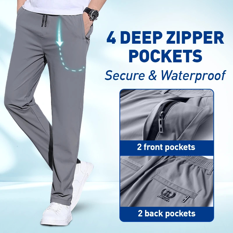 Pantalones Casual Elásticos para Hombre