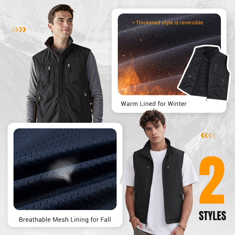 Chaleco oversize sin mangas