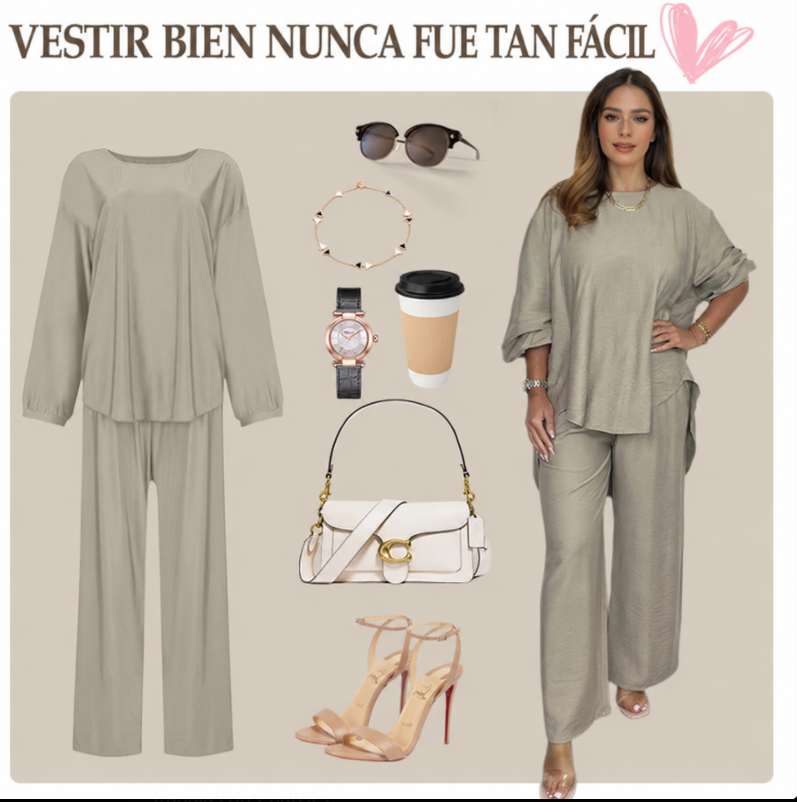 Conjunto de pantalón de mujer