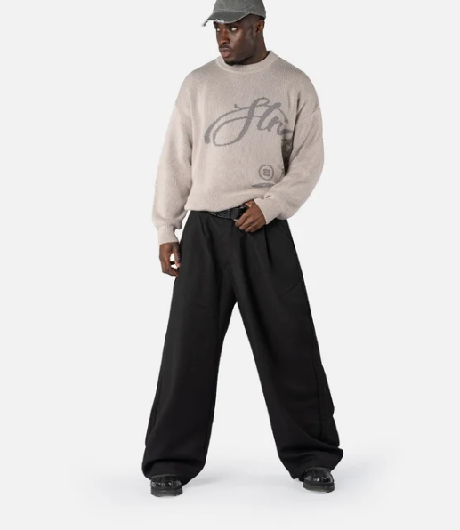Jersey de punto negro