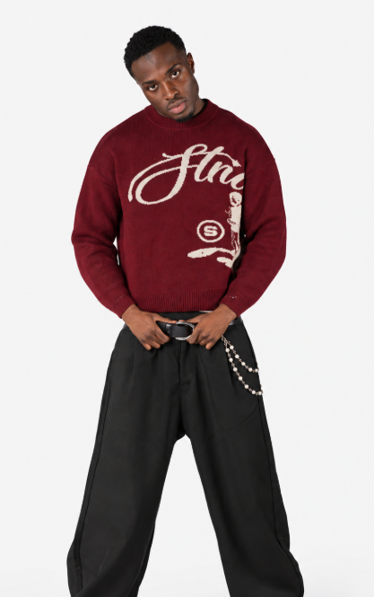 Jersey de punto negro