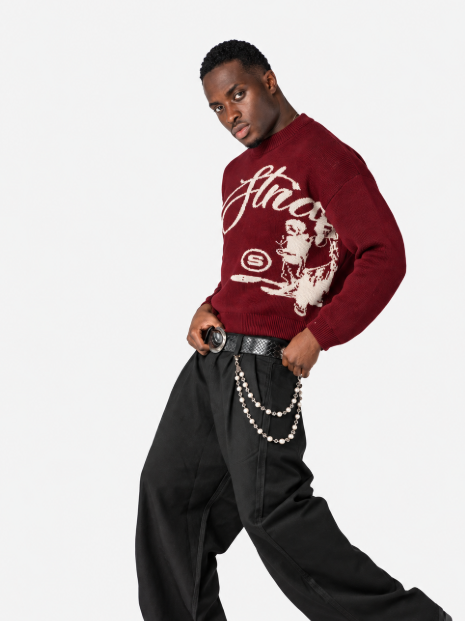 Jersey de punto negro