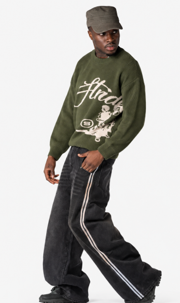 Jersey de punto negro