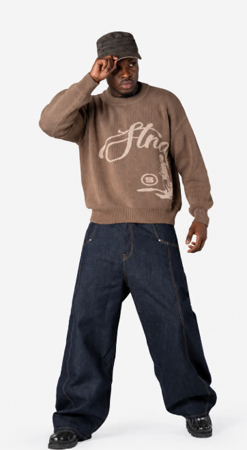 Jersey de punto negro