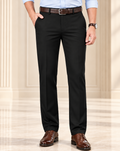 Pantalones clásicos de corte recto