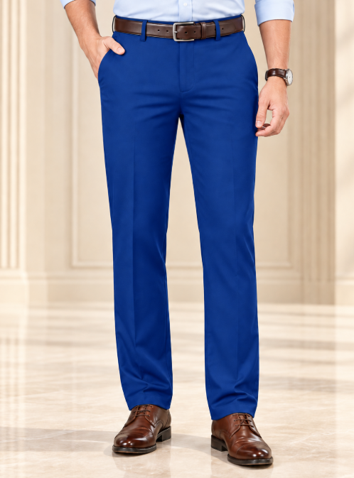 Pantalones clásicos de corte recto