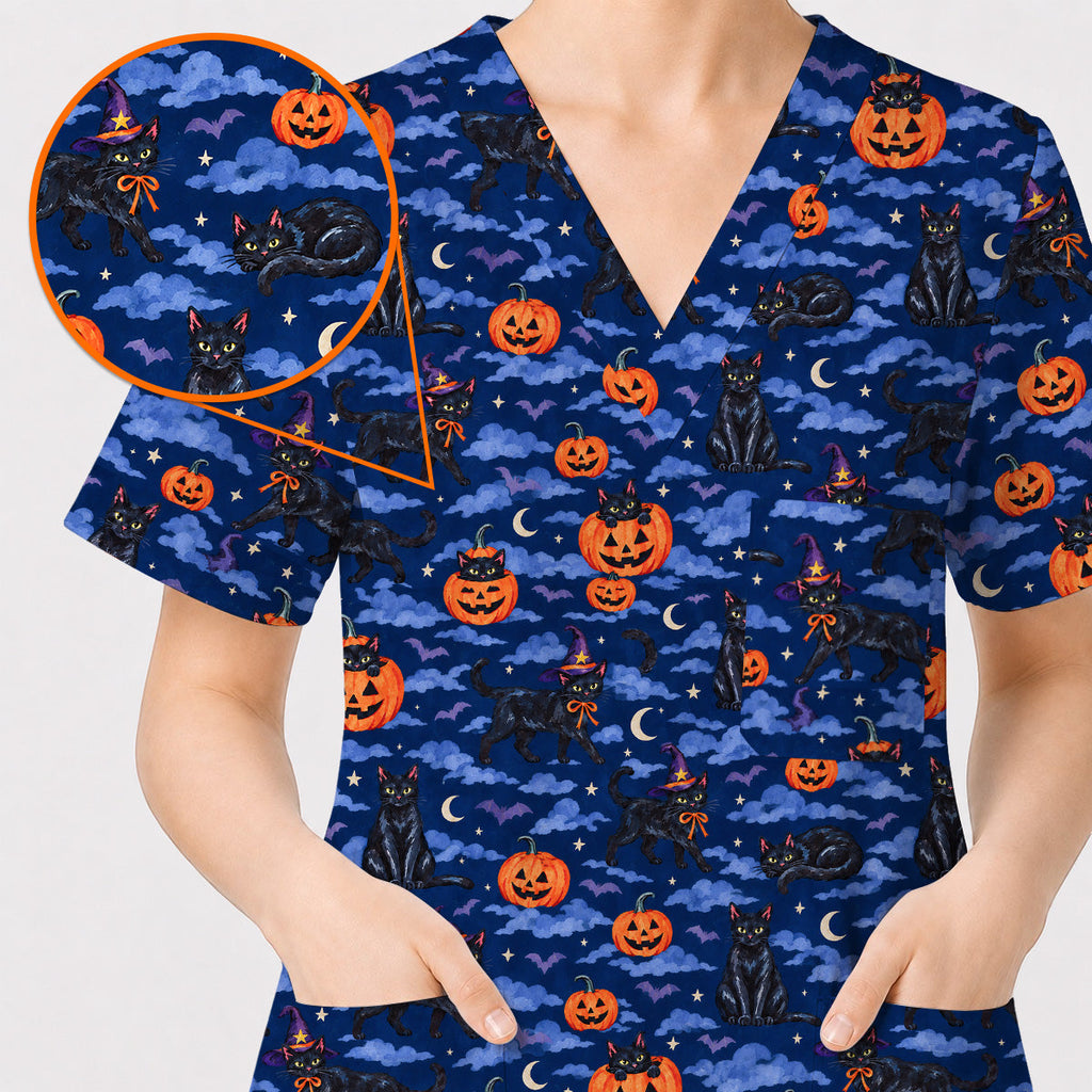 Casaca Sanitaria de Halloween