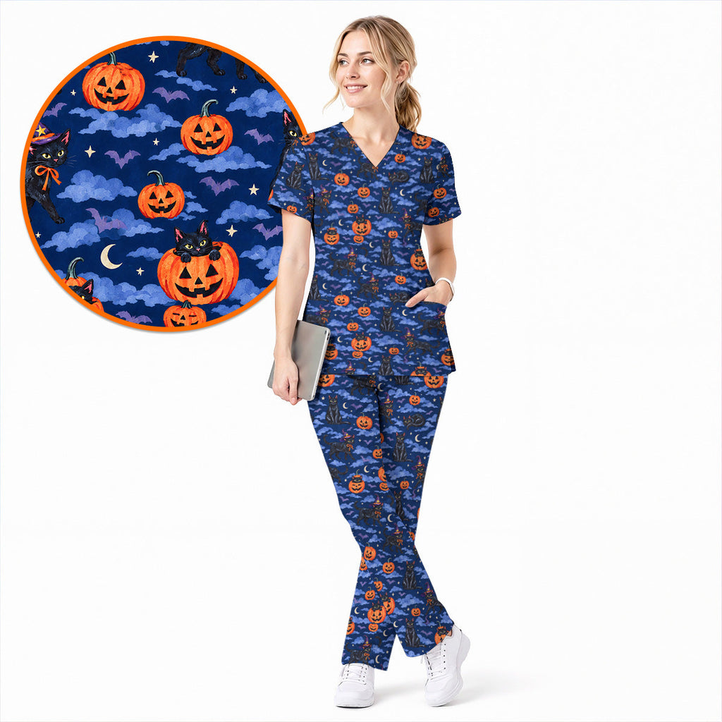 Casaca Sanitaria de Halloween