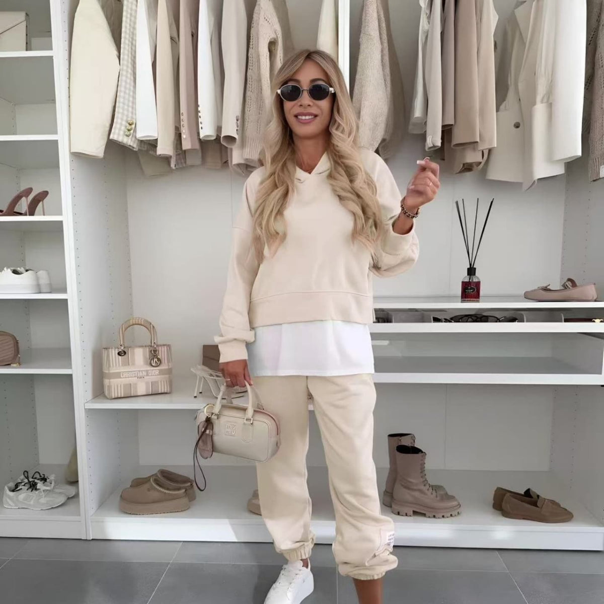 Conjunto Casual de Mujer con Sudadera