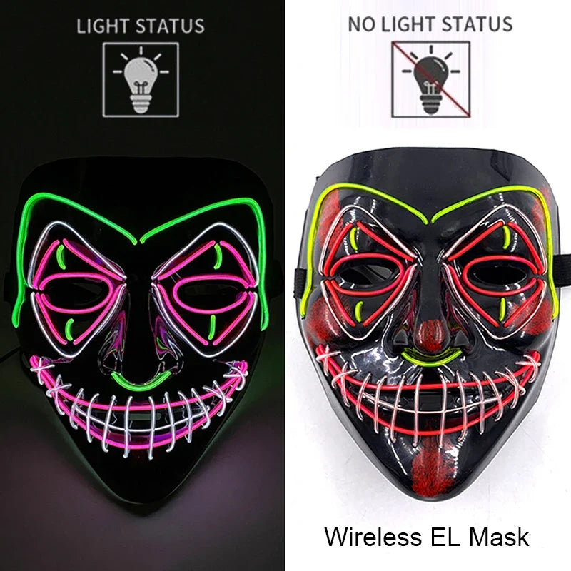 Máscara LED Inalámbrica