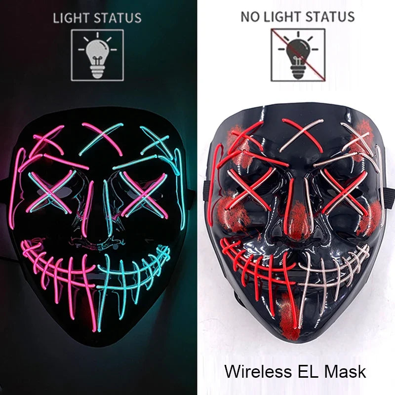 Máscara LED Inalámbrica
