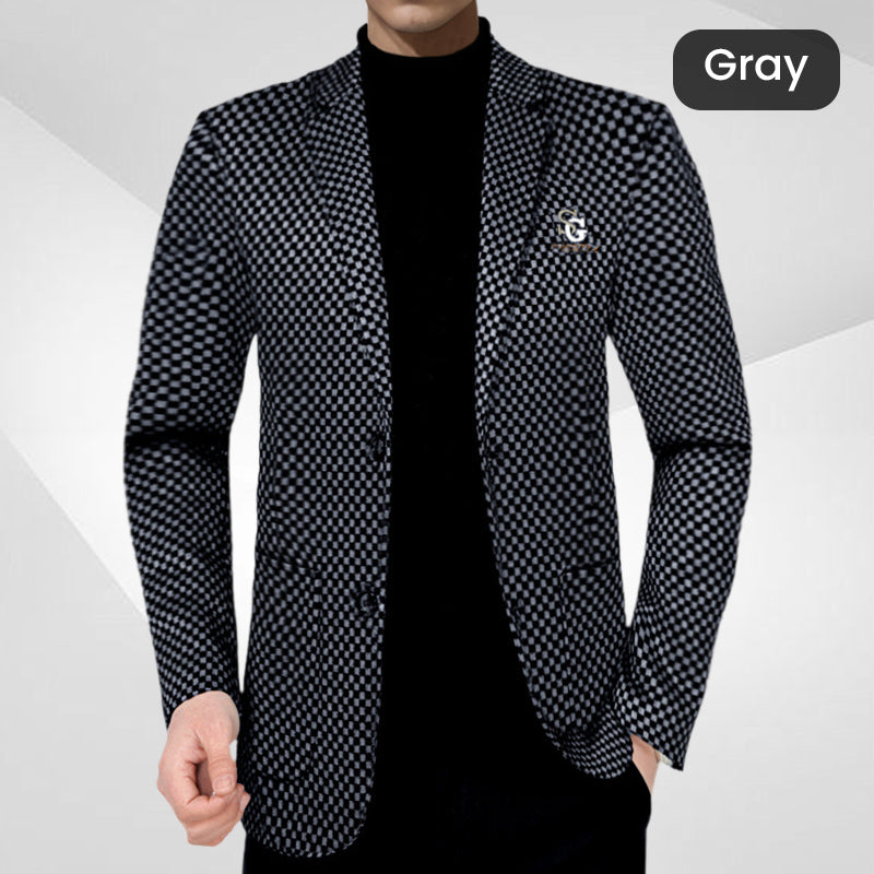 Chaqueta de Traje Casual Entallada