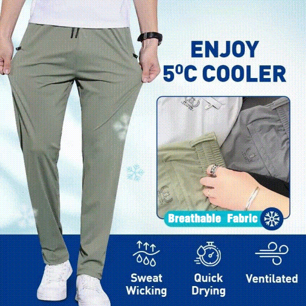 Pantalones Casual Elásticos para Hombre