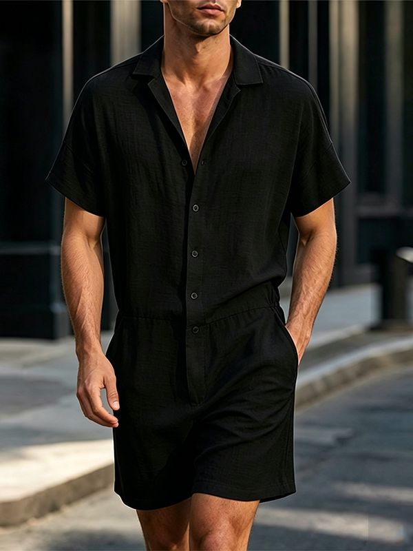 Mono Ligero de Hombre con Cuello Cubano