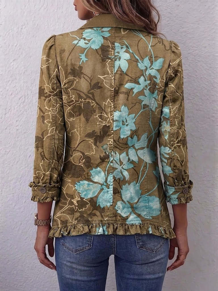 Gloria | Chaqueta Floral Degradado