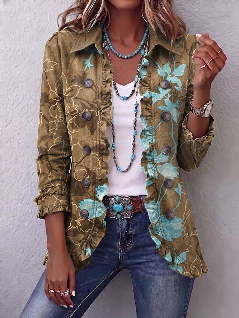 Gloria | Chaqueta Floral Degradado