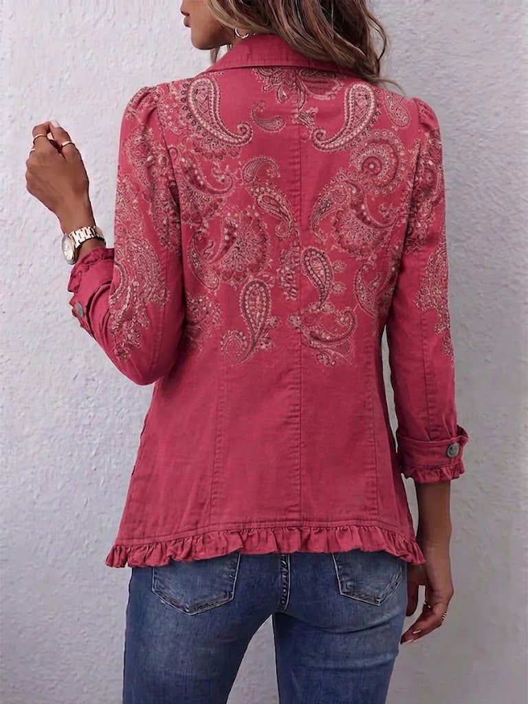 Milagros | Chaqueta Cachemira Rosa