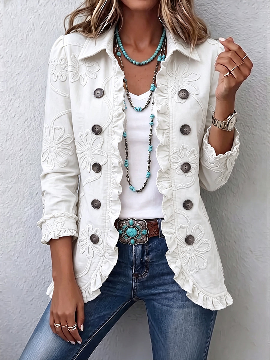 Emilia | Chaqueta Bordada
