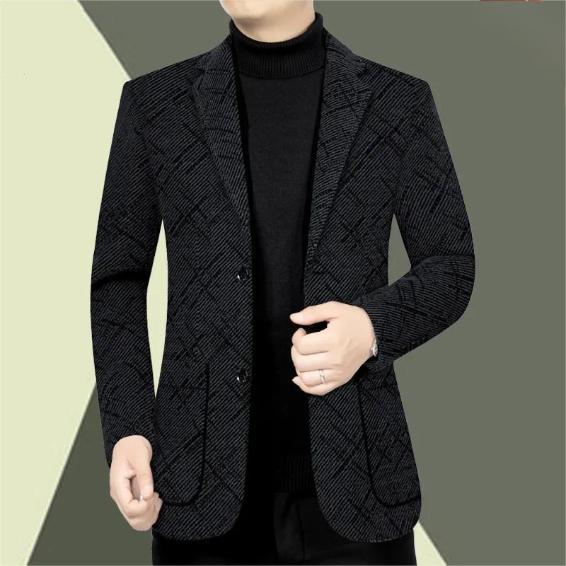 Blazer casual de corte clásico