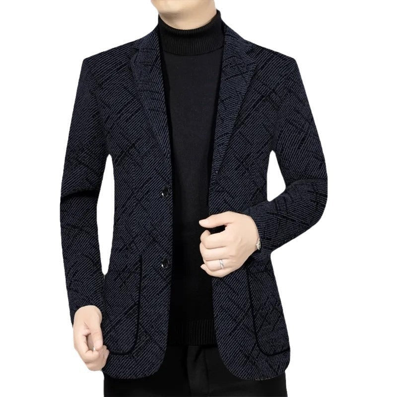 Blazer casual de corte clásico