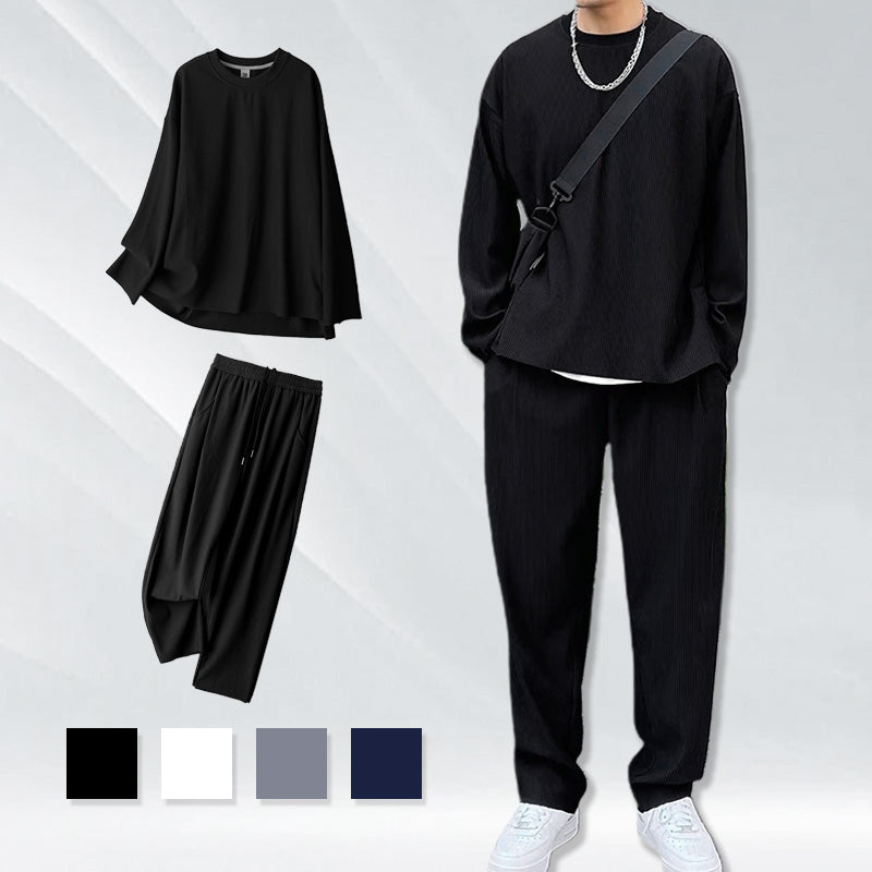 Conjunto de dos piezas de manga larga