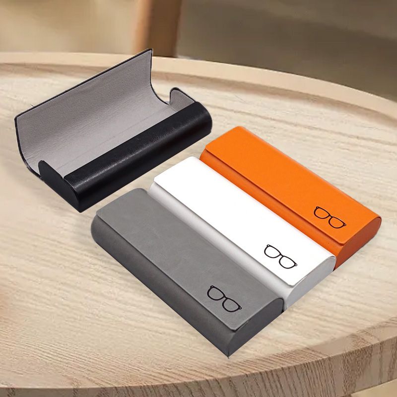 Estuche Minimalista de Piel Rígida para Gafas