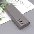 Estuche Minimalista de Piel Rígida para Gafas