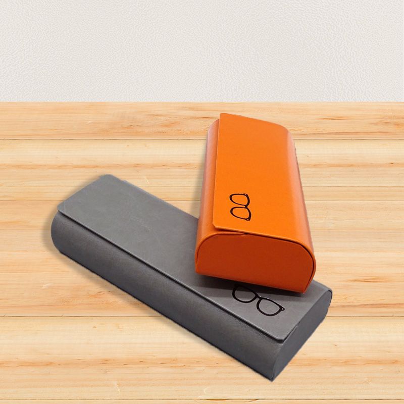 Estuche Minimalista de Piel Rígida para Gafas
