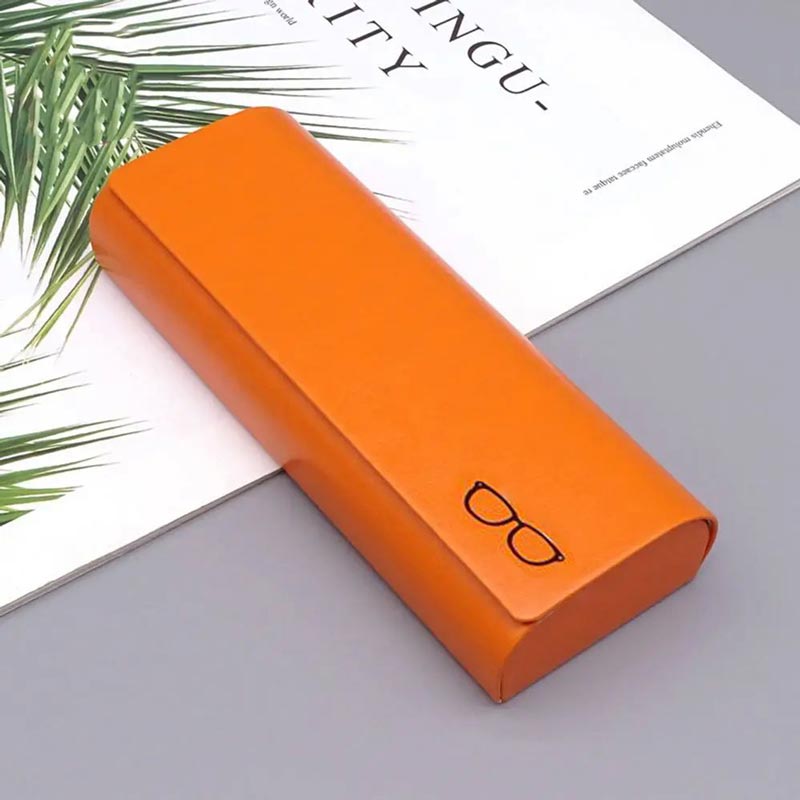 Estuche Minimalista de Piel Rígida para Gafas