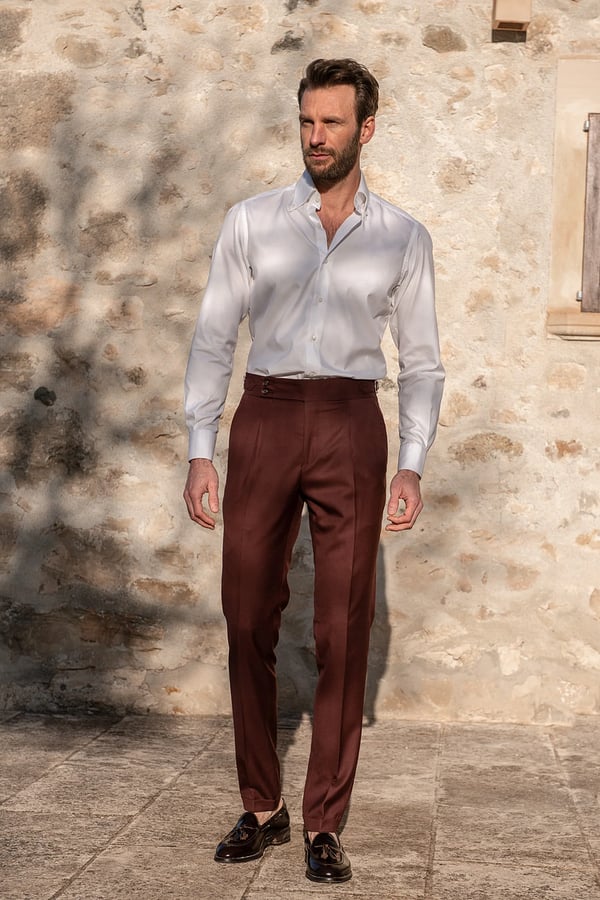 Pantalón Casual Recto de Hombre