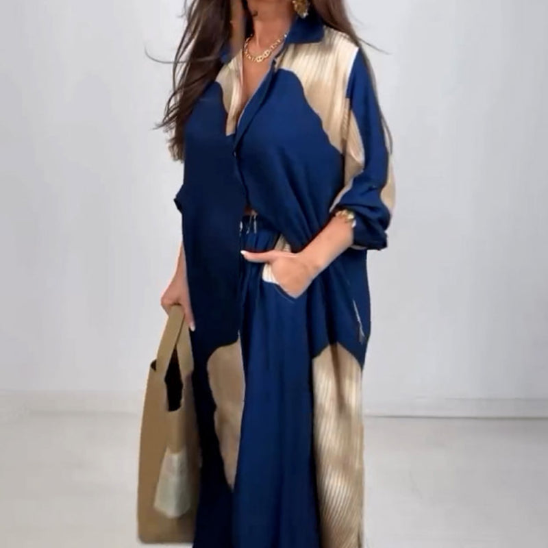 Conjunto de Mujer con Camisa Larga