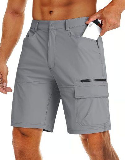 Bermudas cargo casuales para hombre