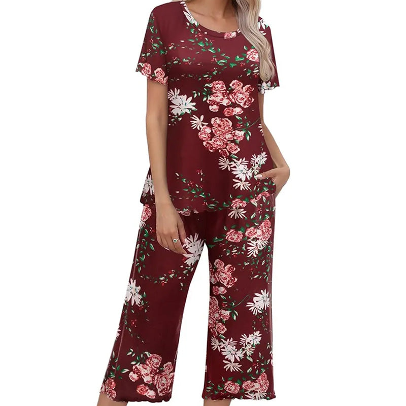 Conjunto de pijama para mujer con top