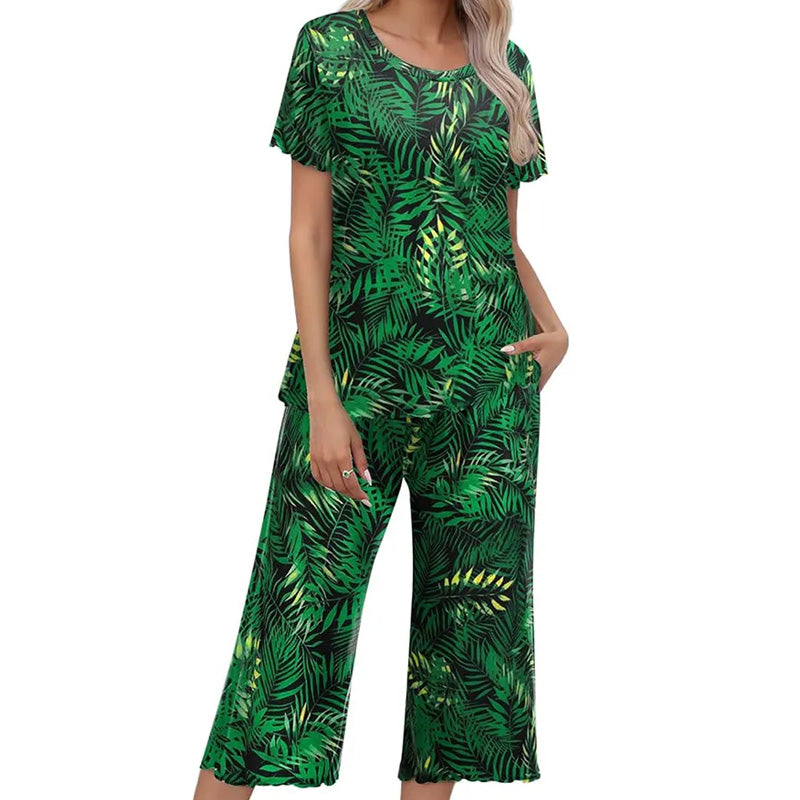 Conjunto de pijama para mujer con top