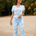 Conjunto de pijama para mujer con top