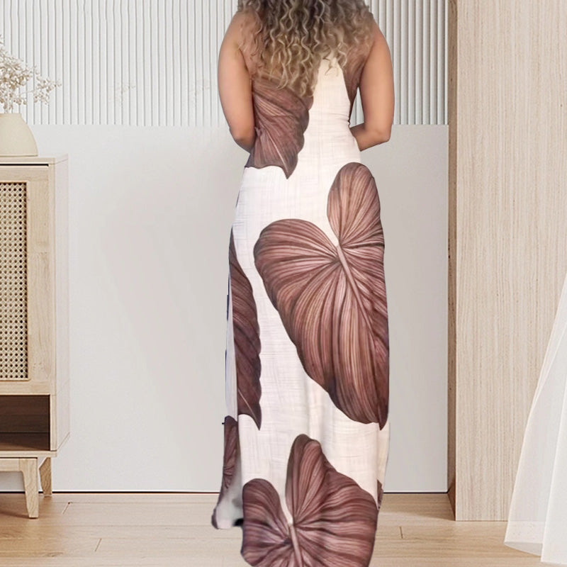 Vestido Maxi de Verano con Estampado